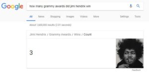 Google Search Results For Jimi Hendrix