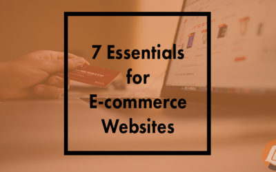 7 Essentials for E-commerce Websites